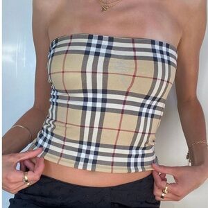 Burberry reversible tube top - swim